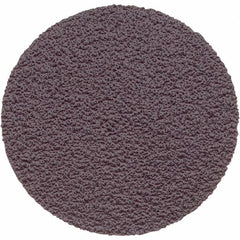 Made in USA - 1" Diam, 120 Grit Aluminum Oxide Adhesive PSA Disc - Fine Grade, X Weighted Cloth Backing, For Low Speed Dual-Action Sanders, Random Orbital Sanders - Exact Tooling