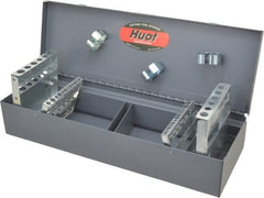 Huot - #6-40 to 1/2-20 UNC, UNF Tap Storage - 12-13/16" Wide x 4-1/8" Deep x 1-7/32" High, Steel - Exact Tooling