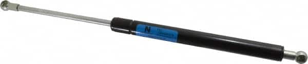 Value Collection - 0.32" Rod Diam, 0.75" Tube Diam, 90 Lb Capacity, Fixed Force Gas Spring - 15.25" Extended Length, 5" Stroke Length, Metal Socket, Black Nitride Piston - Exact Tooling