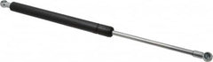 Value Collection - 0.32" Rod Diam, 0.75" Tube Diam, 120 Lb Capacity, Fixed Force Gas Spring - 15.25" Extended Length, 5" Stroke Length, Metal Socket, Black Nitride Piston - Exact Tooling