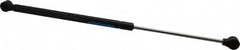 Value Collection - 0.24" Rod Diam, 0.59" Tube Diam, 80 Lb Capacity, Fixed Force Gas Spring - 17.19" Extended Length, 6.18" Stroke Length, Plastic Ball Socket, Black Nitride Piston - Exact Tooling