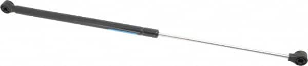 Value Collection - 0.24" Rod Diam, 0.59" Tube Diam, 60 Lb Capacity, Fixed Force Gas Spring - 19.68" Extended Length, 8" Stroke Length, Plastic Ball Socket, Black Nitride Piston - Exact Tooling