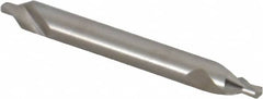 Magafor - #2 Plain Cut 60° Incl Angle High Speed Steel Combo Drill & Countersink - Exact Tooling
