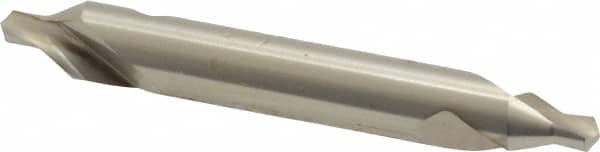 Magafor - #3 Plain Cut 60° Incl Angle High Speed Steel Combo Drill & Countersink - Exact Tooling