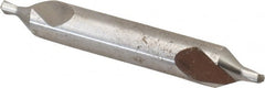 Magafor - #4 Plain Cut 60° Incl Angle High Speed Steel Combo Drill & Countersink - Exact Tooling