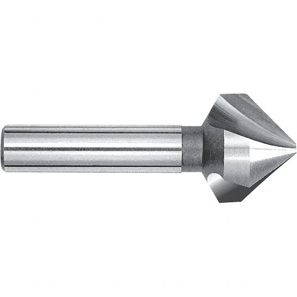 Magafor - 1/4" Head Diam, 1/4" Shank Diam, 82° Cobalt Countersink - Exact Tooling