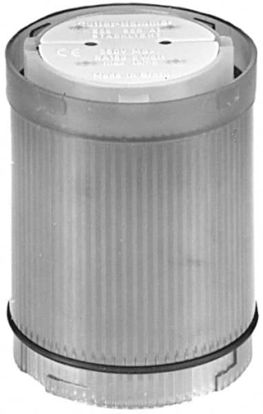 Eaton Cutler-Hammer - LED Lamp, Yellow, Steady, Stackable Tower Light Module - 24 VAC/VDC, 47 Milliamp, IP65 Ingress Rating, 4, 13, 4X NEMA Rated, Base Mount - Exact Tooling