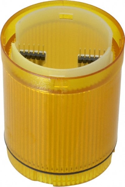 Eaton Cutler-Hammer - Yellow, Visible Signal Replacement Lens and Diffuser - 4, 13, 4X NEMA Rated, For Use with E26 Series Stacklights - Exact Tooling