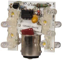 Eaton Cutler-Hammer - Yellow, Visible Signal Replacement Lens - 4, 13, 4X NEMA Rated, For Use with E26 Series Stacklights - Exact Tooling