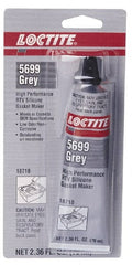 Loctite - 70ml High Performance RTV Silicone Gasket Maker - -75 to 625°F, Grey, Comes in Tube - Exact Tooling