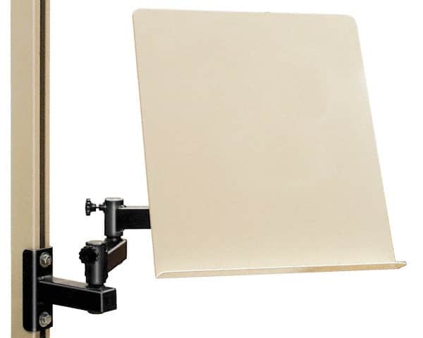 Qualtech - Steel Workbench & Workstation Document Stand - 17" High, Use with Hubbell Workbenches - Exact Tooling