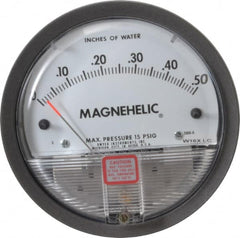 Dwyer - 15 Max psi, 3% Accuracy, NPT Thread Air Filter Kit - 1/8 Inch Thread, 1/2 Inch Water Column, 140°F Max - Exact Tooling