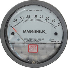 Dwyer - 15 Max psi, 2% Accuracy, NPT Thread Air Filter Kit - 1/8 Inch Thread, 2 Inch Water Column, 140°F Max - Exact Tooling