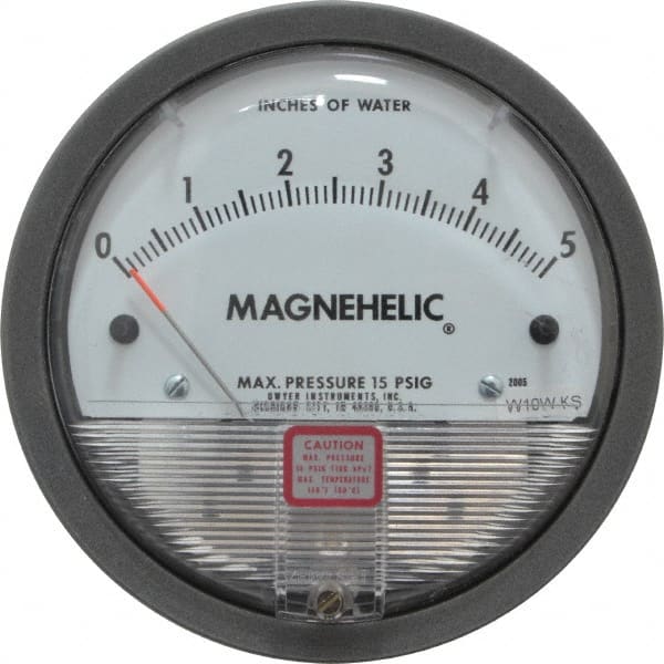 Dwyer - 15 Max psi, 2% Accuracy, NPT Thread Air Filter Kit - 1/8 Inch Thread, 5 Inch Water Column, 140°F Max - Exact Tooling