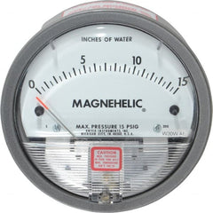 Dwyer - 15 Max psi, 2% Accuracy, NPT Thread Air Filter Kit - 1/8 Inch Thread, 15 Inch Water Column, 140°F Max - Exact Tooling