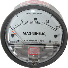 Dwyer - 15 Max psi, 2% Accuracy, NPT Thread Air Filter Kit - 1/8 Inch Thread, 20 Inch Water Column, 140°F Max - Exact Tooling