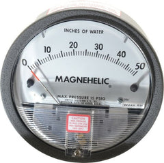 Dwyer - 15 Max psi, 2% Accuracy, NPT Thread Air Filter Kit - 1/8 Inch Thread, 50 Inch Water Column, 140°F Max - Exact Tooling