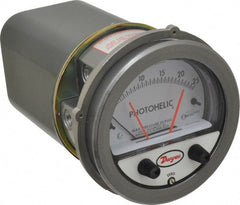 Dwyer - 25 Max psi, 2% Accuracy, NPT Thread Photohelic Pressure Switch - 1/8 Inch Thread, 25 Inch Water Column, 120°F Max - Exact Tooling