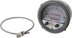 Dwyer - 25 Max psi, 2% Accuracy, NPT Thread Photohelic Pressure Switch - 1/8 Inch Thread, 2 Inch Water Column, 120°F Max - Exact Tooling