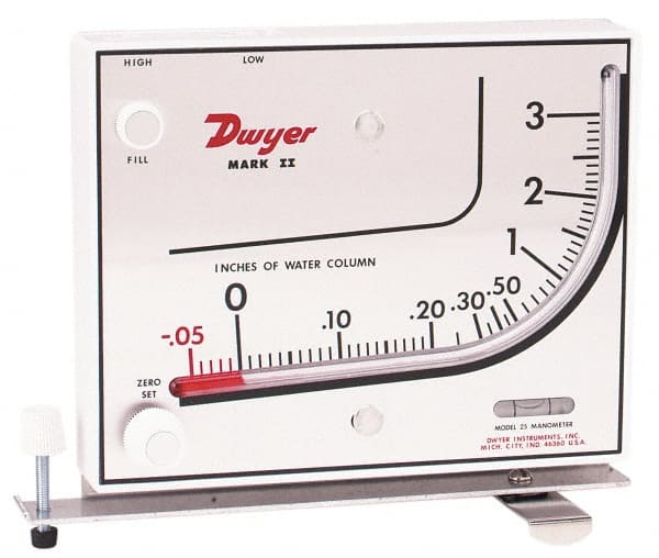 Dwyer - 3% Accuracy, Portable Stand - 140°F Max - Exact Tooling