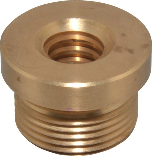 Keystone Threaded Products - 1.12" Long, 3/4" High, 1/2" Thread Length, Bronze, Right Hand, Round, Precision Acme Nut - 0.937-16 Thread Size, 2C Class of Fit - Exact Tooling