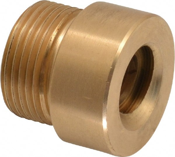Keystone Threaded Products - 1.12" Long, 1" High, 1/2" Thread Length, Bronze, Right Hand, Round, Precision Acme Nut - 0.937-16 Thread Size, 2C Class of Fit - Exact Tooling