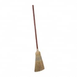 Rubbermaid - Corn Bristle Broom - Wood Handle, 12" Wide - Exact Tooling