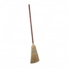 Rubbermaid - Corn Bristle Broom - Wood Handle, 12" Wide - Exact Tooling