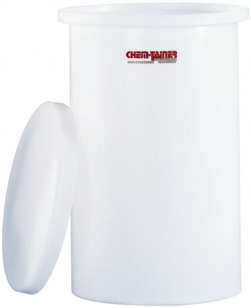 Made in USA - Round Polyethylene Tank Cover for 90 Gallon Container - 3/16" Thick - Exact Tooling