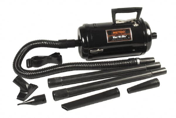 MetroVac - Canister Vacuum Cleaner - 4 hp, Accessories Included - Exact Tooling