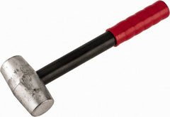 No-Mar - 5 Lb Head 1-5/8" Face Lead Hammer - Vinyl Handle - Exact Tooling