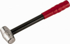 No-Mar - 2 Lb Head 1-1/8" Face Lead Hammer - Vinyl Handle - Exact Tooling