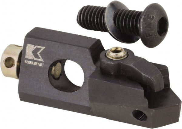 Kennametal - Series Kendex, Left Hand, CSSP Toolholder Compatibility, SP.. Insert Compatibility, Indexable Turning Cartridge - Clamp Holding Method, 6.1mm Max Depth of Cut, 44mm OAL x 10mm OAW x 14.75mm OAH - Exact Tooling