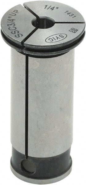 Parlec - 0.6299" ID x 3/4" OD Milling Chuck Collet - 2" OAL, Through Coolant - Exact Tooling