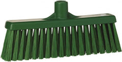 Vikan - 5-5/8" OAL Polyester Bristle Lobby Broom - 3" Bristle Length, 11" Wide - Exact Tooling
