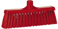 Vikan - 5-5/8" OAL Polyester Bristle Lobby Broom - 3" Bristle Length, 11" Wide - Exact Tooling