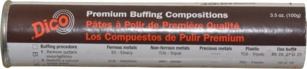 Dico - 1/4 Lb Jeweler's Rouge Compound - Red, Use on Gold, Precious Metals & Silver - Exact Tooling