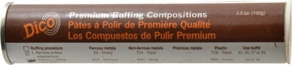 Dico - 1/4 Lb Stainless Compound - Gray, Use on Stainless Steel & Steel - Exact Tooling