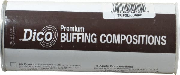 Dico - 1/2 Lb Tripoli Compound - Brown, Use on Base Metals & Plastic - Exact Tooling