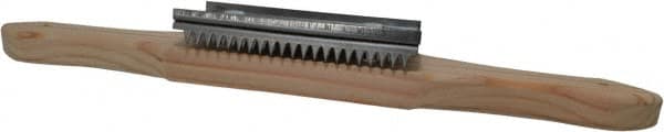 Divine Brothers - Steel Buffing Wheel Rake with Handle - Hardwood Handle - Exact Tooling