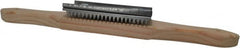Divine Brothers - Steel Buffing Wheel Rake with Handle - Hardwood Handle - Exact Tooling