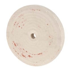 Divine Brothers - 8" Diam x 1" Thick Unmounted Buffing Wheel - Polishing Wheel, 3/4" Arbor Hole - Exact Tooling