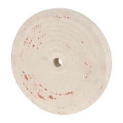 Divine Brothers - 8" Diam x 1" Thick Unmounted Buffing Wheel - Polishing Wheel, 3/4" Arbor Hole - Exact Tooling