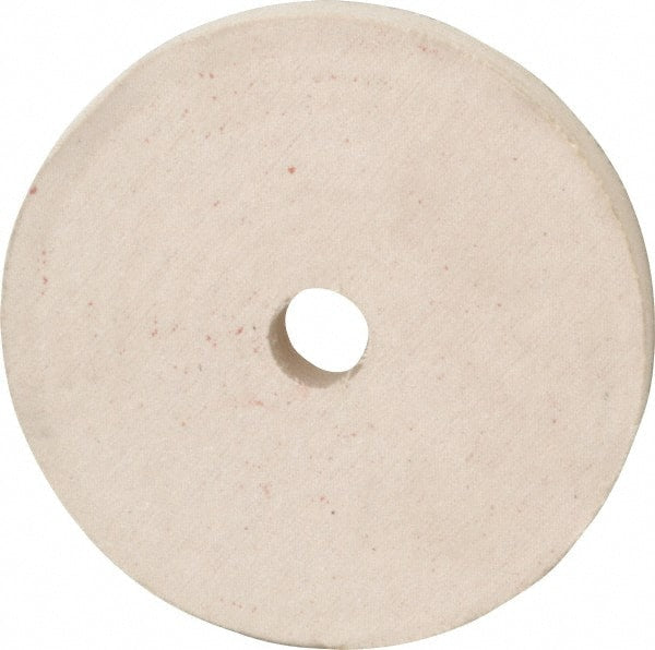 Divine Brothers - 8" Diam x 1" Thick Unmounted Buffing Wheel - Polishing Wheel, 1-1/4" Arbor Hole - Exact Tooling