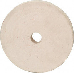Divine Brothers - 8" Diam x 1" Thick Unmounted Buffing Wheel - Polishing Wheel, 1-1/4" Arbor Hole - Exact Tooling