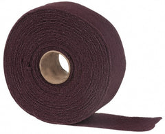 Superior Abrasives - 30' Long x 6" Wide Nonwoven Roll - Very Fine Grade, Gray, Silicon Carbide - Exact Tooling