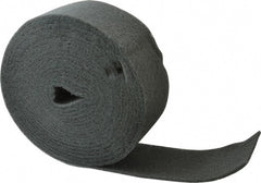 Superior Abrasives - 30' Long x 4" Wide Nonwoven Roll - Very Fine Grade, Gray, Silicon Carbide - Exact Tooling