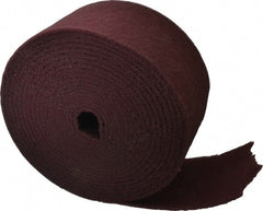 Superior Abrasives - 30' Long x 6" Wide Nonwoven Roll - Very Fine Grade, Red, Aluminum Oxide - Exact Tooling