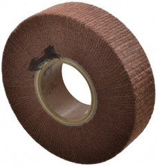Made in USA - 8" Diam 220 Grit Aluminum Oxide Unmounted Flap Wheel - 3" Hole, 2" Wide, Density 7, Nonwoven, Grade Very Fine, 3,200 Max RPM - Exact Tooling