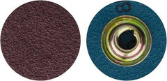 Standard Abrasives - 1" 80 Grit Aluminum Oxide Quick Change Disc - Exact Tooling